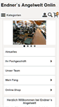 Mobile Screenshot of endnersangelwelt.de