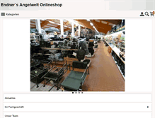 Tablet Screenshot of endnersangelwelt.de